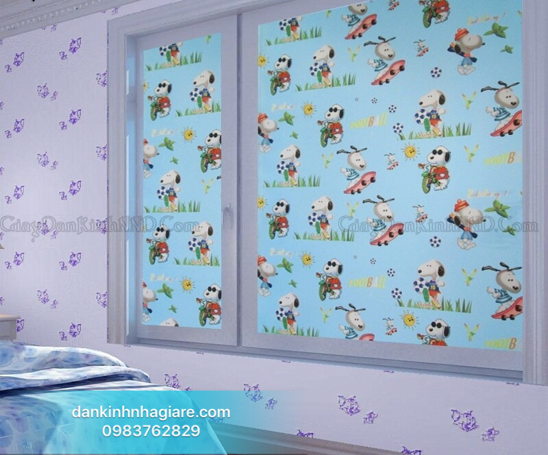 decal dán kính đẹp